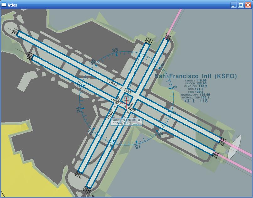 Airport layout