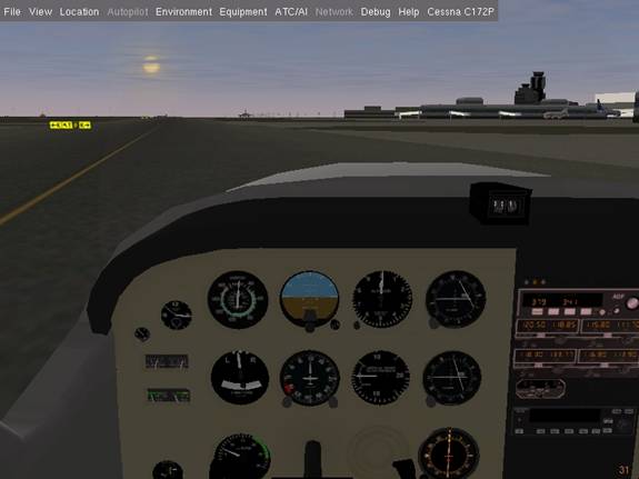taxiing in c172
