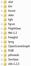 Work folder image, with FGRUN and FLTK